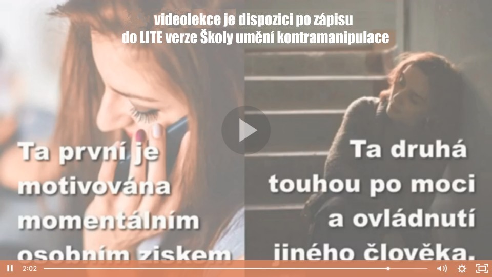 Videolekce ke shlédnutí - viz odkaz nahoře